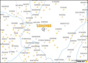 map of Gahumba