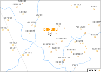 map of Gahuru