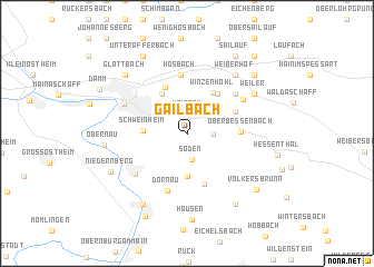 map of Gailbach