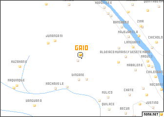 map of Gaio