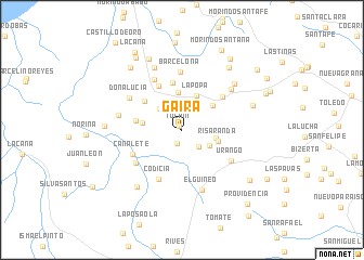 map of Gaira