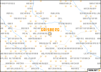 map of Gaisberg