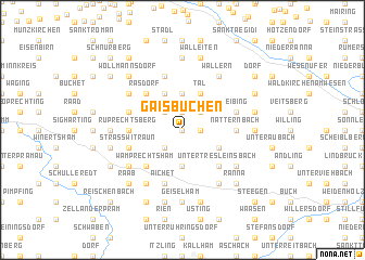 map of Gaisbuchen