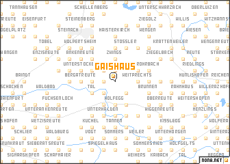 map of Gaishaus