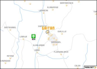 map of Gaitán