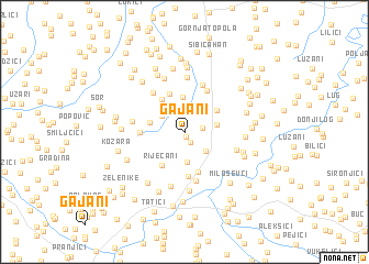map of Gajani