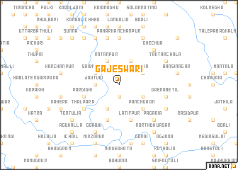 map of Gājeswari