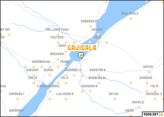 map of Gajigala