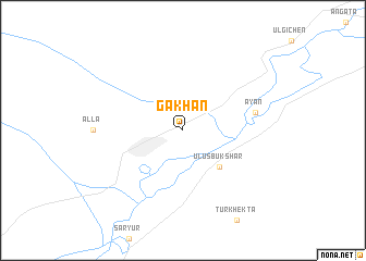 map of Gakhan