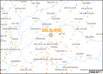 map of Galalang