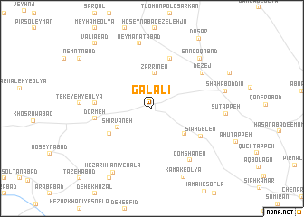 map of Galālī