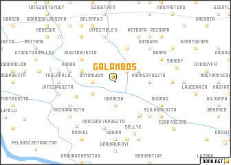 map of Galambos