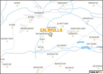 map of Galamulla