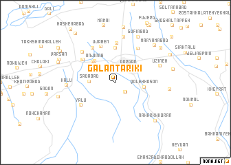 map of Galan Tārīkī