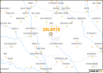 map of Galanta