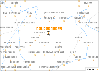 map of Galapagares