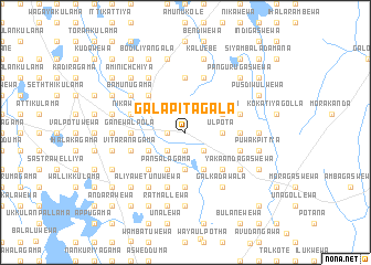 map of Galapitagala