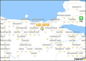 map of Galariá