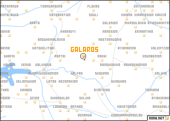 map of Gálaros