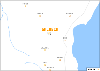 map of Galasca