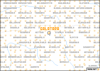 map of Galatara