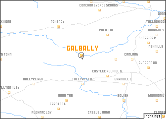 map of Galbally