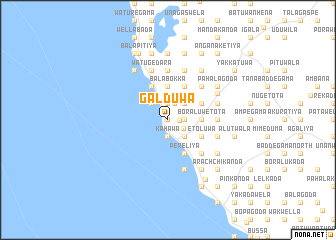 map of Galduwa