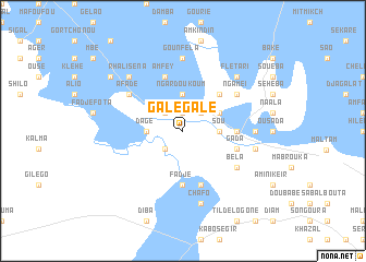 map of Galégalé