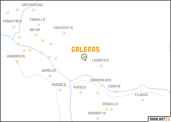 map of Galeras