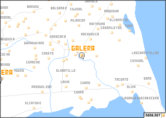 map of Galera