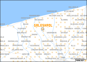 map of Gālesh Pol