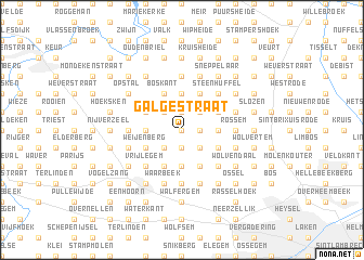 map of Galgestraat