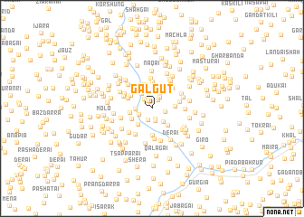 map of Gālgut