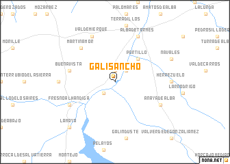 map of Galisancho