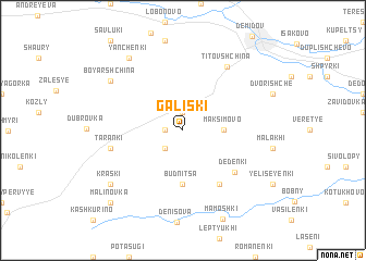 map of Galiski
