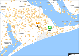 map of Gali