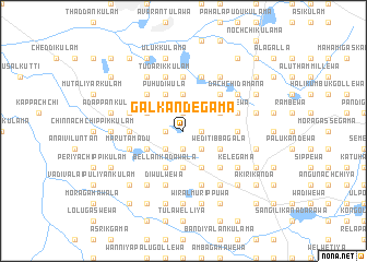 map of Galkandegama