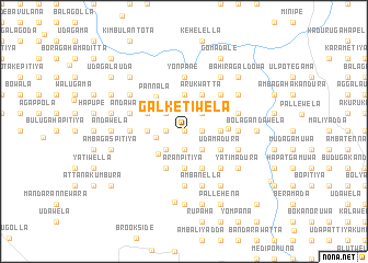 map of Galketiwela