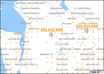 map of Galkulama