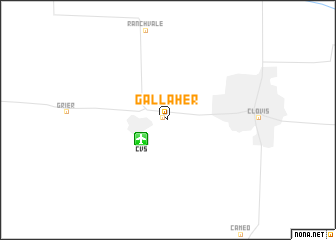 map of Gallaher