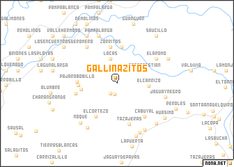 map of Gallinazitos