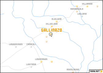 map of Gallinazo