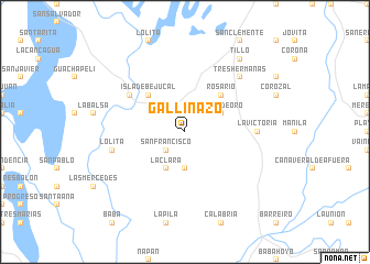 map of Gallinazo