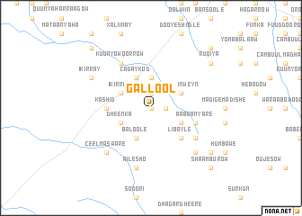 map of Gallool