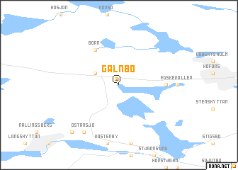 map of Galnbo