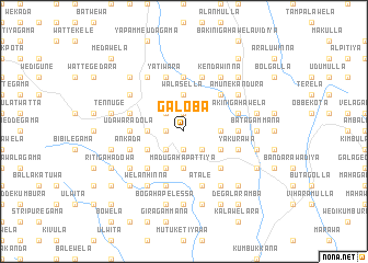 map of Galoba