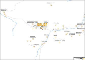 map of Galon