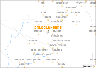 map of Galool Dheere