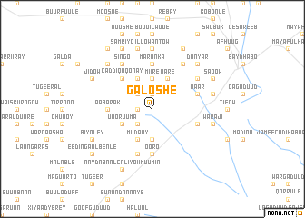 map of Galoshe