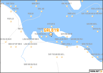 map of Galoya